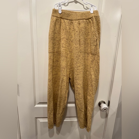 Free People Marled Mustard Knit Sweater Set - Picture 4 of 5